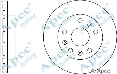 APEC BRAKING dsk3058 -  Тормозной диск